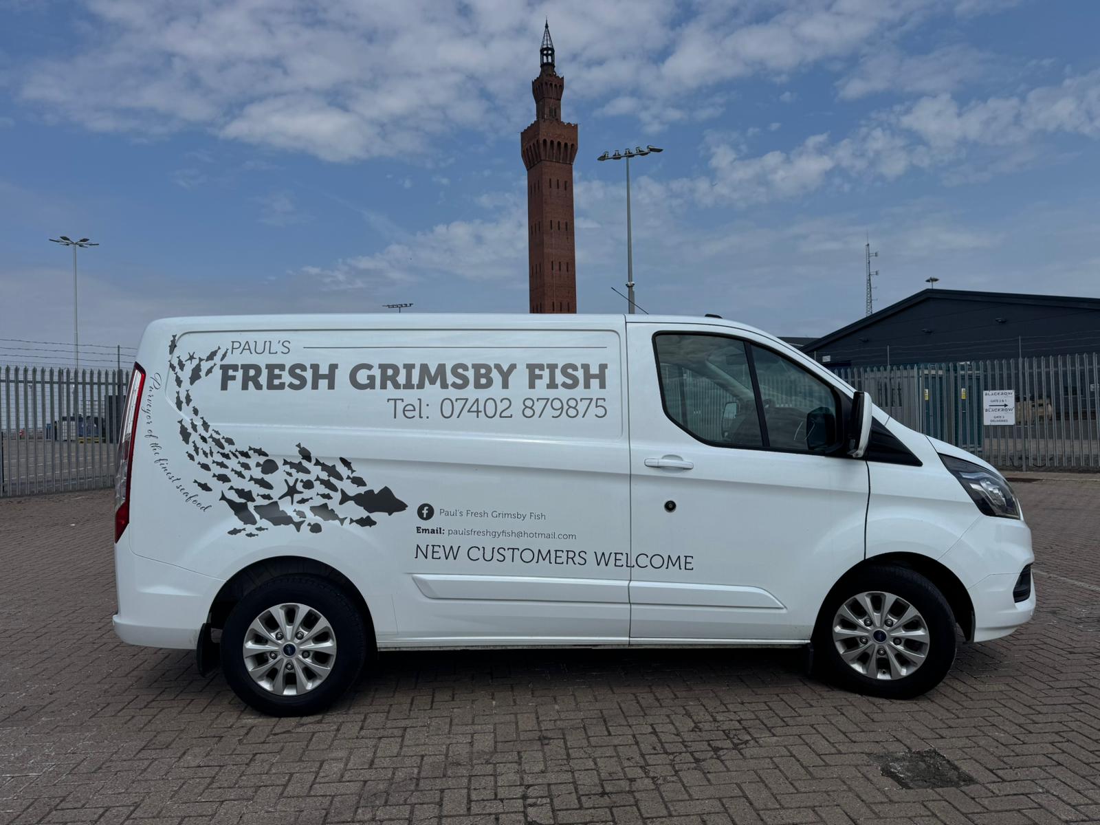 Paul's Fresh Grimsby Fish van